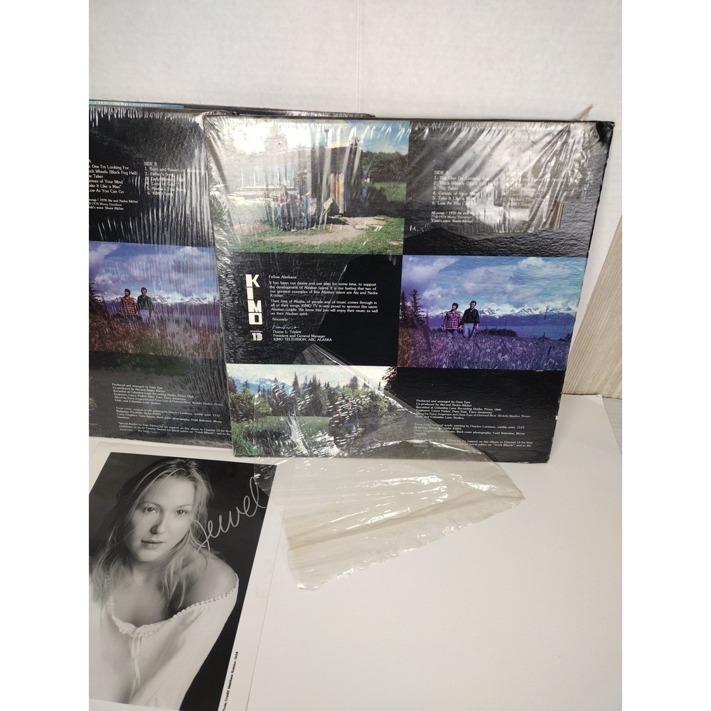 JEWEL Signed Autographed 8x10 Photo 3 New Record LP's From Her Dad Atz Kilcher - Picture 4 of 13